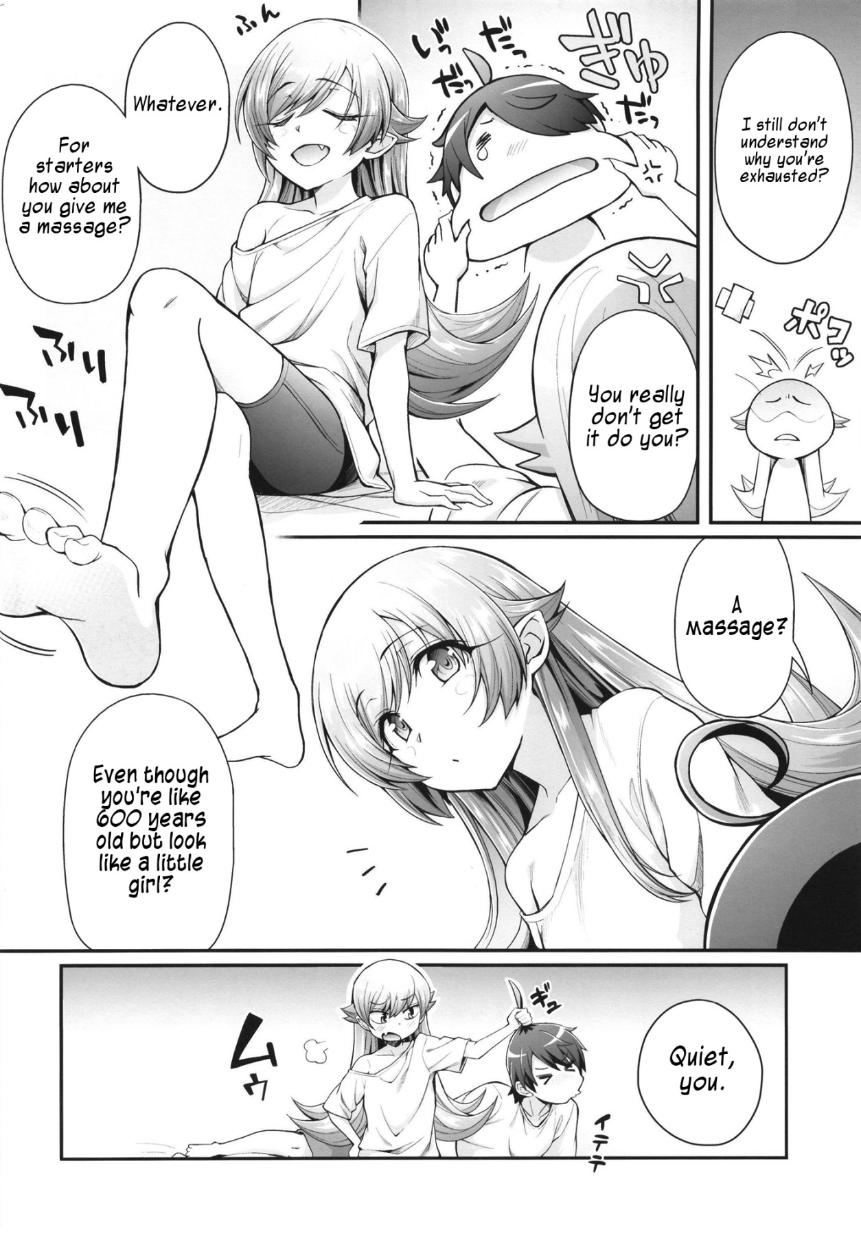 Hentai Manga Comic-Pachimonogatari Part 15: Koyomi Service-Read-3